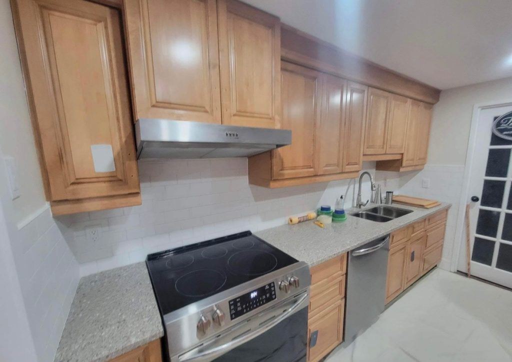Kitchen cabinets