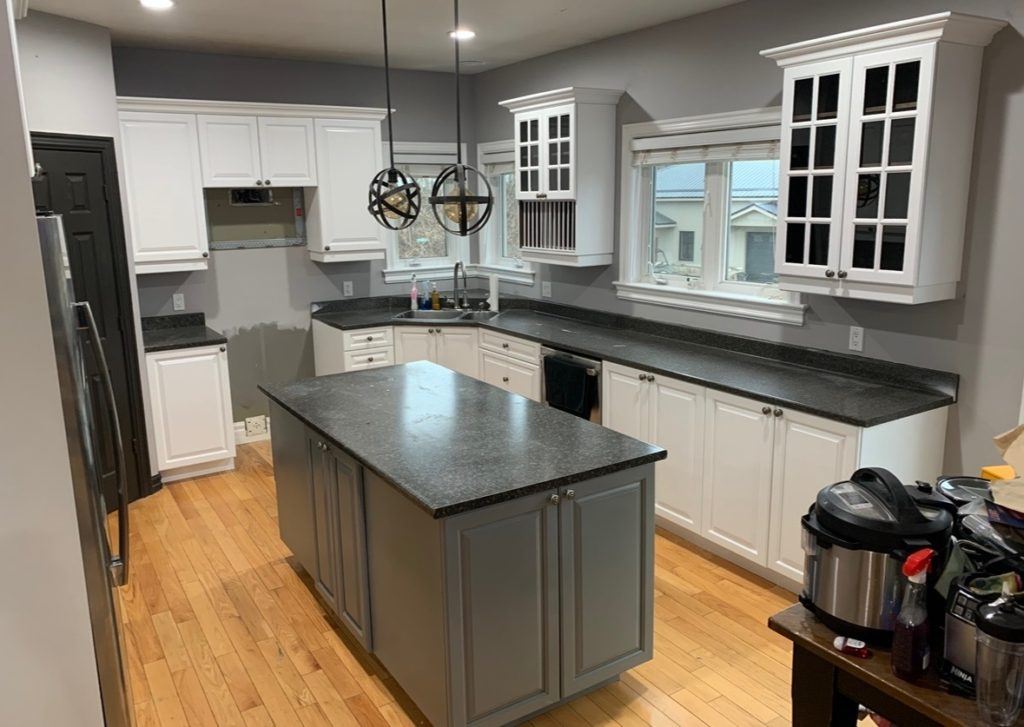 Kitchen cabinets