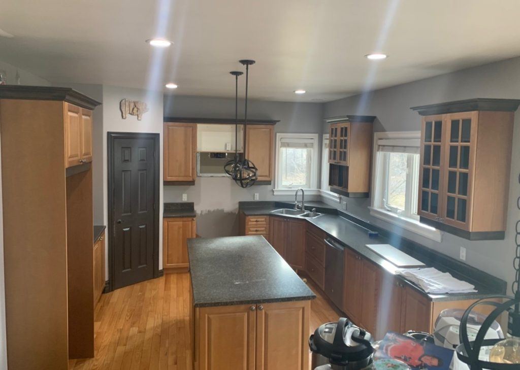 Kitchen cabinets
